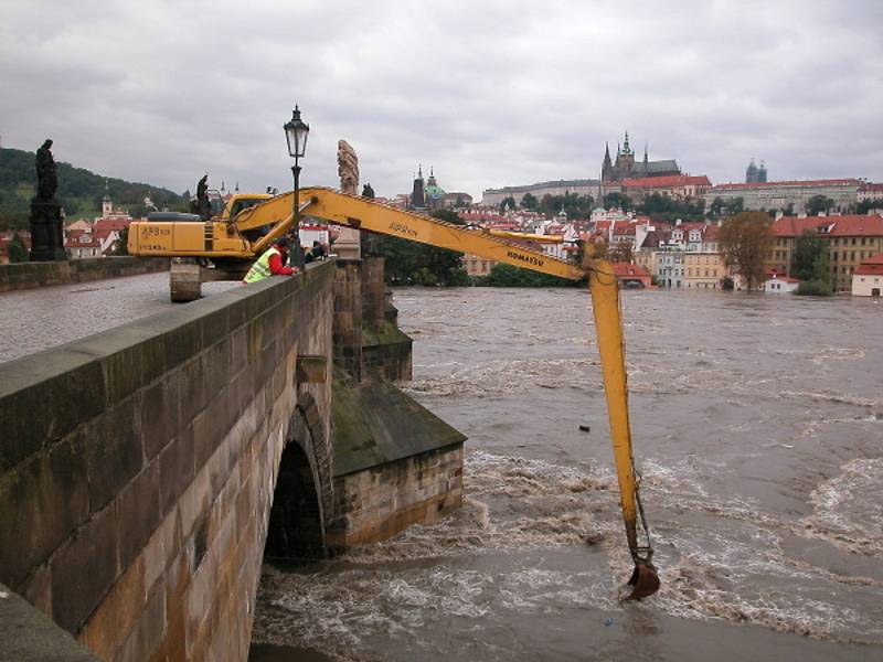 Povodně Praha, rok 2002.