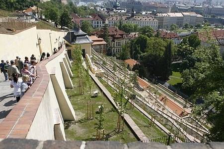 Fürstenberská zahrada je nejvýchodnější a největší ze souboru palácových terasových zahrad pod Pražským hradem.