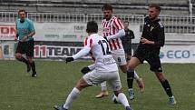 Podzim v ČFL završila dohrávka Žižkov - Zápy. Domácí slavili výhru 1:0.