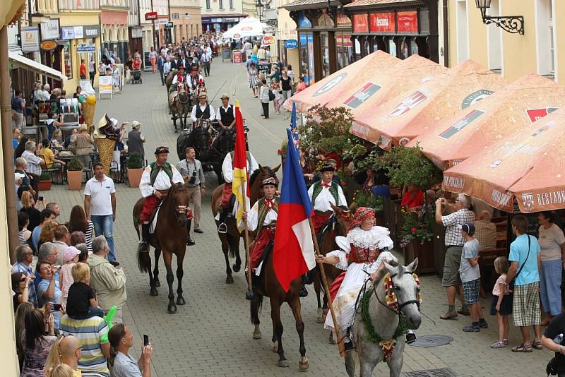 Krajské dožínky 2016 v Kroměříži.