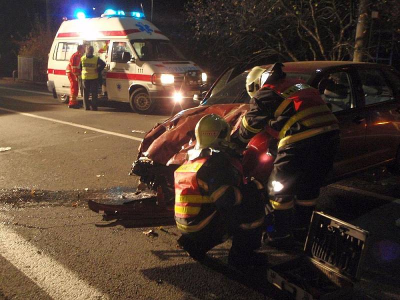 Pomoc hasičů po několika nehodách ve Zlínském kraji