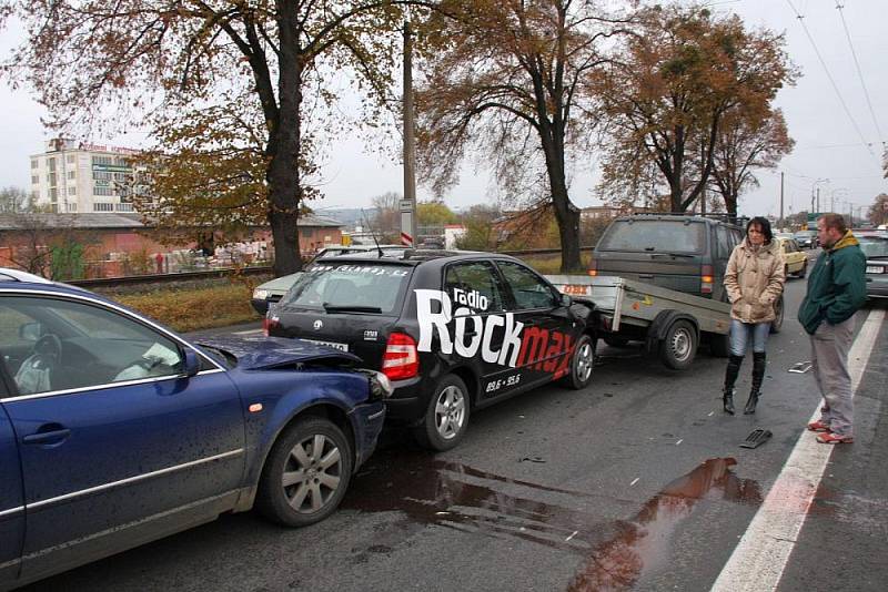 Pomoc hasičů po několika nehodách ve Zlínském kraji