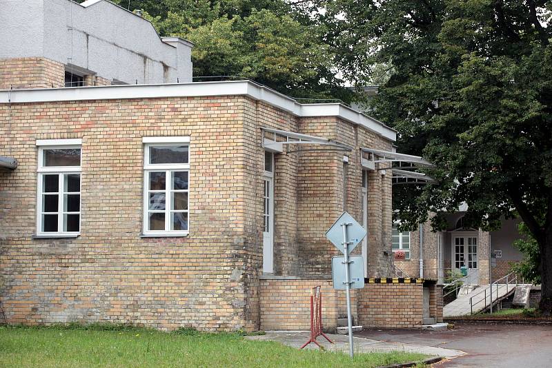 Psychiatrická nemocnice v Kroměříži, srpen 2021.