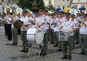 Mezinárodní festival vojenských hudeb v Kroměříži.