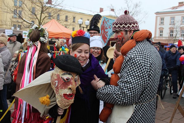 Tradiční Masopustní jarmark v Kroměříži. Ilustrační foto