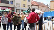 Okrašlovací a zábavní spolek Bystřice pod Hostýnem uspořádal akci na podporu osvěty problémů nevidomých.