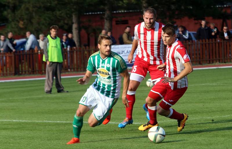 fotbal Spartak Hulín – Bohemians Praha 1905