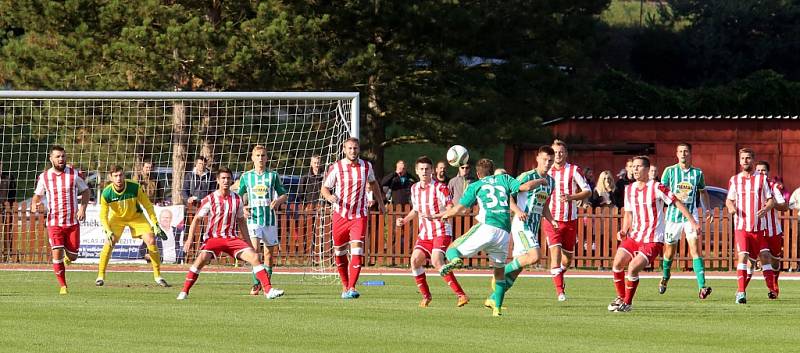 fotbal Spartak Hulín – Bohemians Praha 1905