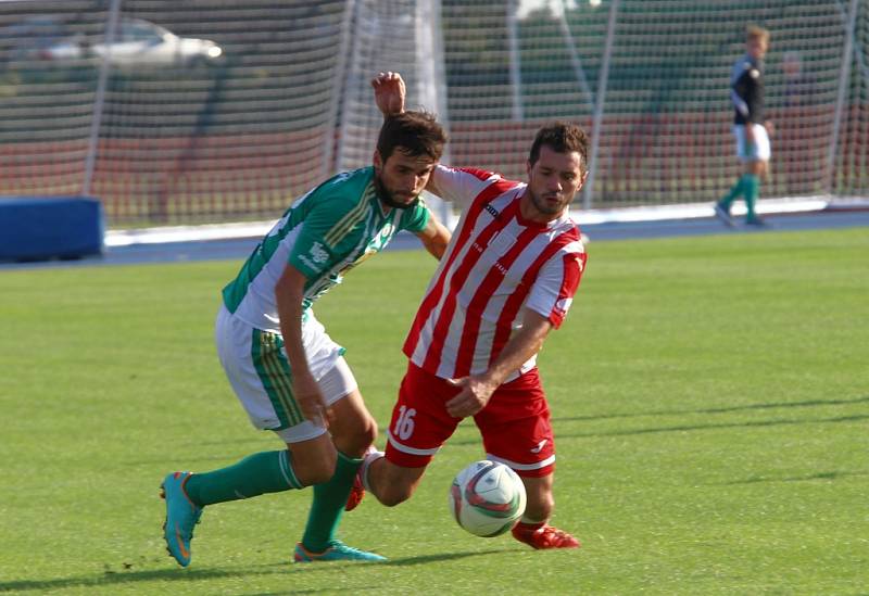 fotbal Spartak Hulín – Bohemians Praha 1905