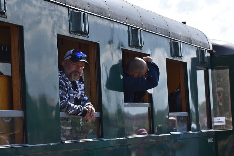 Oslavy 140 let dráhy na trati Kroměříž - Zborovice.