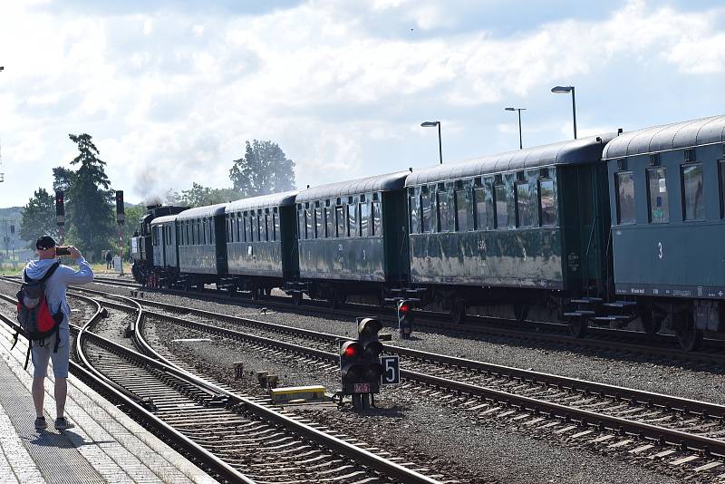 Oslavy 140 let dráhy na trati Kroměříž - Zborovice.