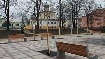 Revitalizace Slovanského náměstí v Kroměříži je dokončena.