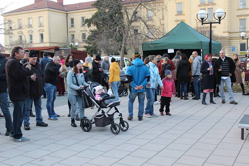 Svatomartinské hodování na Hanácké náměstí v Kroměříži, 11. listopadu 2021