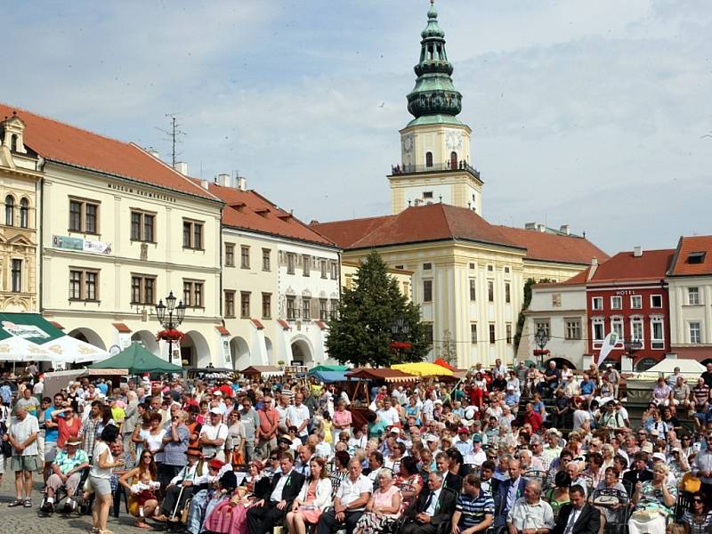 Krajské dožínky 2016 v Kroměříži. Ilustrační foto