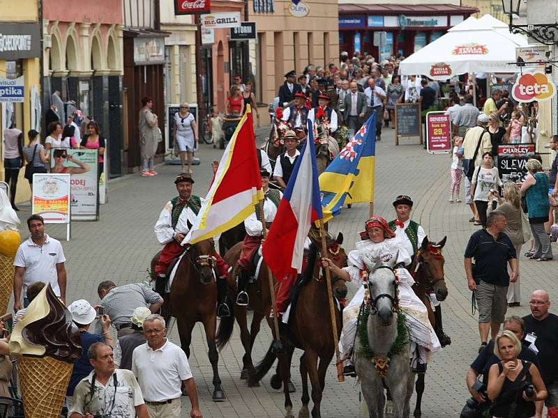 Krajské dožínky 2016 v Kroměříži.