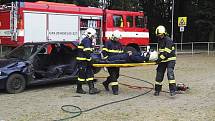 Zábavné odpoledne s dobrovolnými hasiči se v neděli 2. července konalo v Chomýži