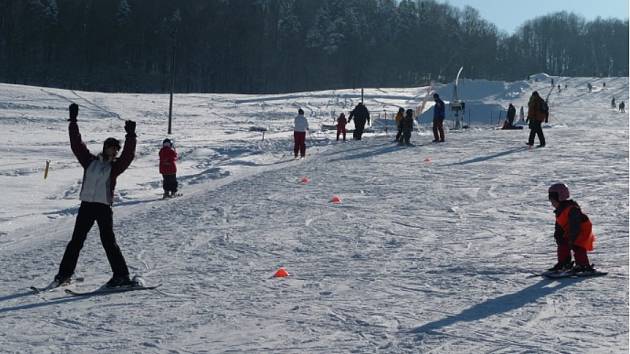 Ski areál Rusava. Ilustrační foto.