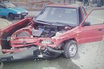 Dopravní nehoda u Kurovic si vyžádala zranění.