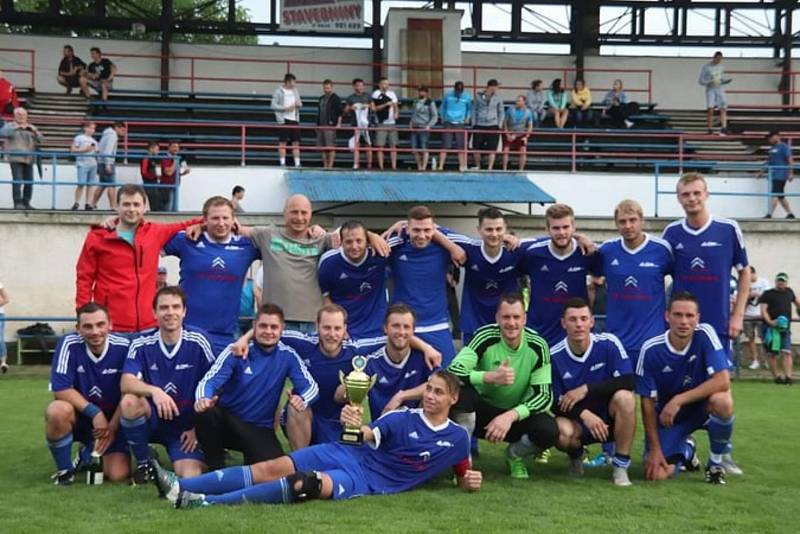 Fotbalisté Zdounek nyní hrají krajskou I. B třídu skupinu C.