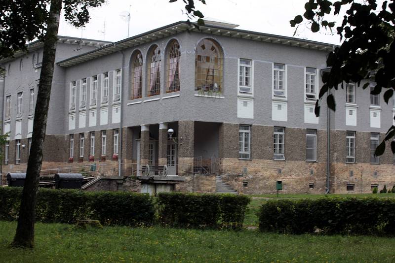 Psychiatrická nemocnice v Kroměříži, srpen 2021