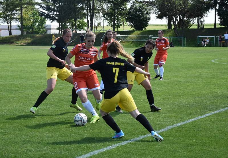 MSDŽ, 5. jarní kolo. Bezměrov - Holešovské holky 1:0