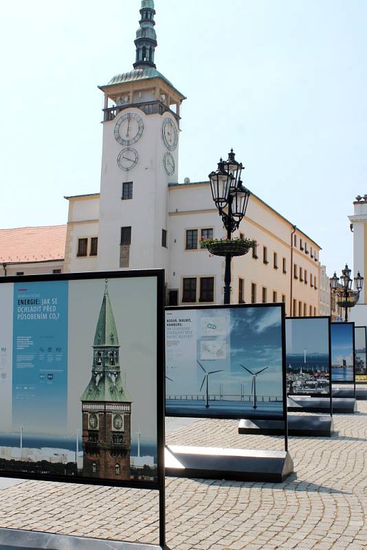 Kroměříž hostí výstavy pod názvem Města s dobrou adresou, kterou přivezla Asociace cykloměst.