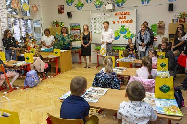 V kroměřížských základních školách přivítali 323 prvňáčků.