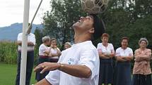 V Třeběticích slavili v sobotu 5. září 2009 devadesáté výročí založení Sokola. Jako hosta si pozvali také několikanásobného držitele světových rekordů v žonglování s míčkem Bursase Charalambose