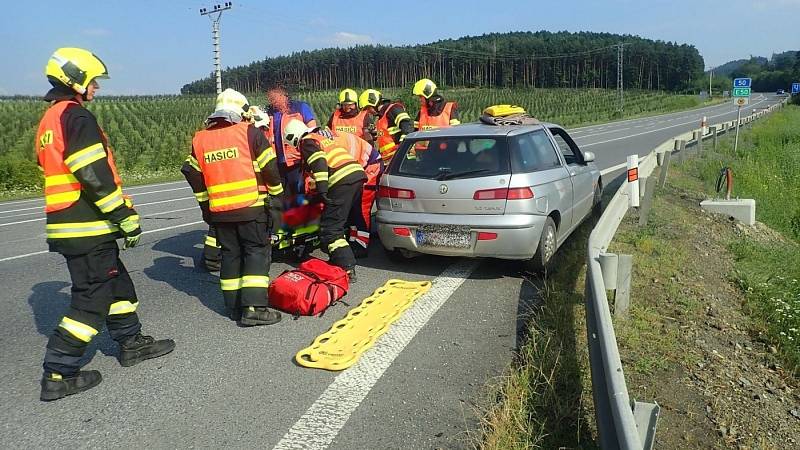 Nehoda u Střílek, 25. 7. 2021