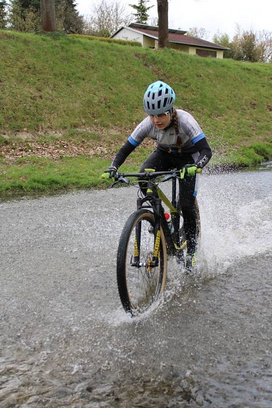 bikerka Julie Malošíková, virtuální Rohálovská padesátka 2021