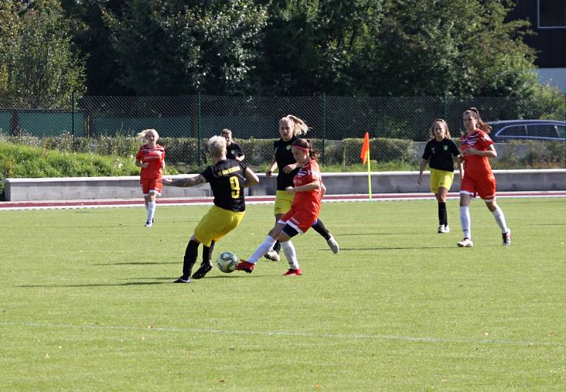 3. podzimní kolo MSDŽ, Holešovské holky - Bezměrov 3:0.