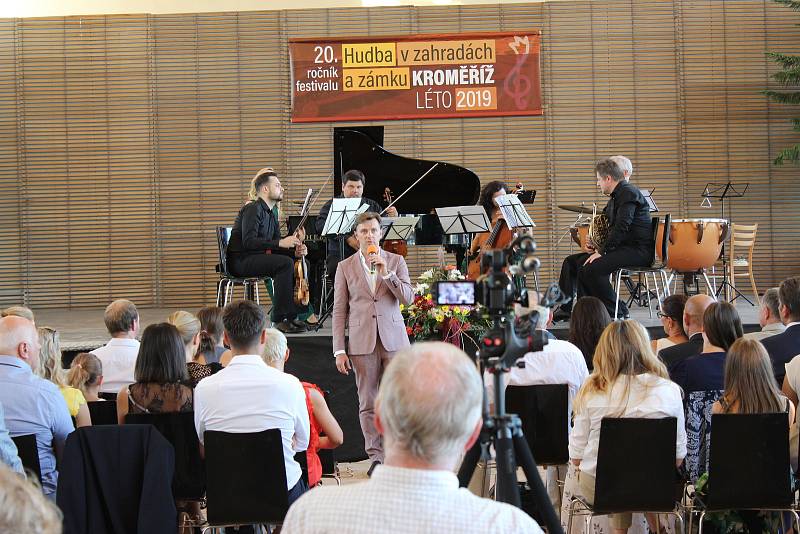 Zahajovací koncert Letní hudební akademie Kroměříž.