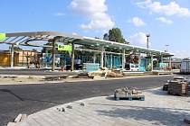 Oprava autobusového nádraží se pomalu blíží ke konci.