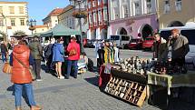 Jablečný den a farmářské trhy na Velkém náměstí v Kroměříži, 16. října 2021