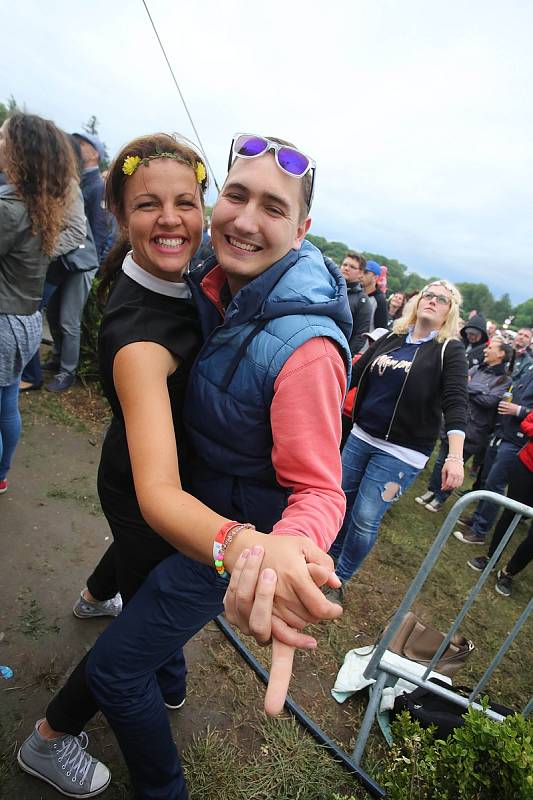 Festival Holešovská regata v zámeckém parku v Holešově.