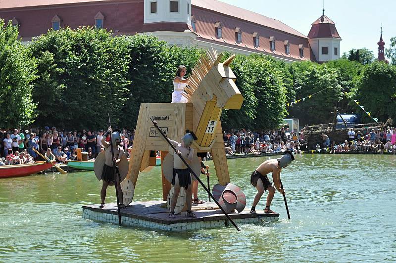 V zámeckých zahradách se konal 10. ročník festivalu Holešovská Regata.