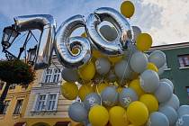 Oslavy v Kroměříži zaplnily v sobotu 2.9. Velké náměstí i přístaviště