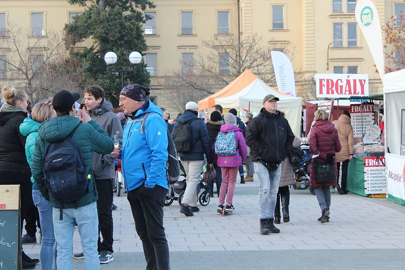 Svatomartinské hodování na Hanácké náměstí v Kroměříži, 11. listopadu 2021