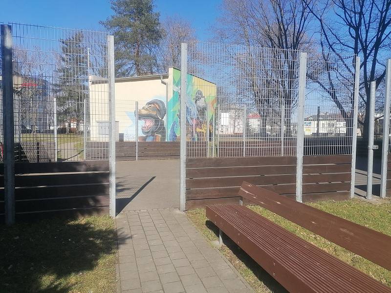 Dětská hřiště v Kroměříži v době v lockdownu