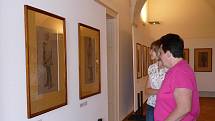 Zámek v Holešově nabízí unikátní výstavu Joži Úprky, příští rok plánují Alfonse Muchu.
