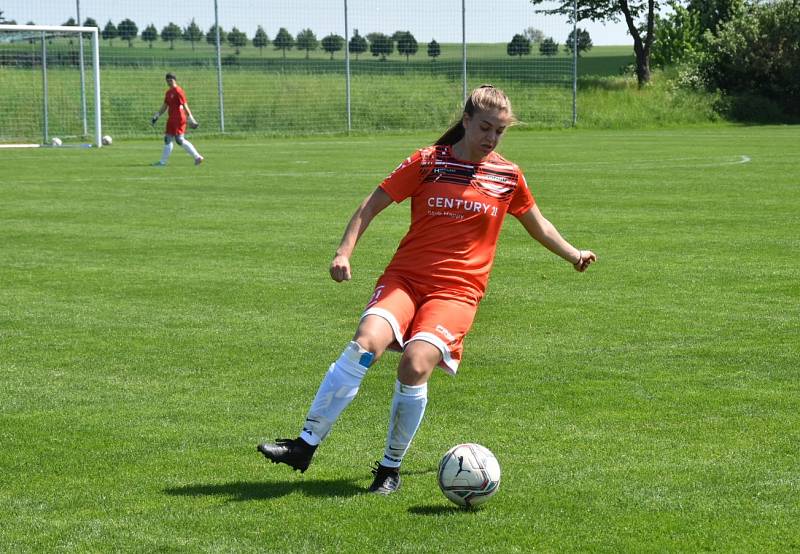 MSDŽ, 5. jarní kolo. Bezměrov - Holešovské holky 1:0