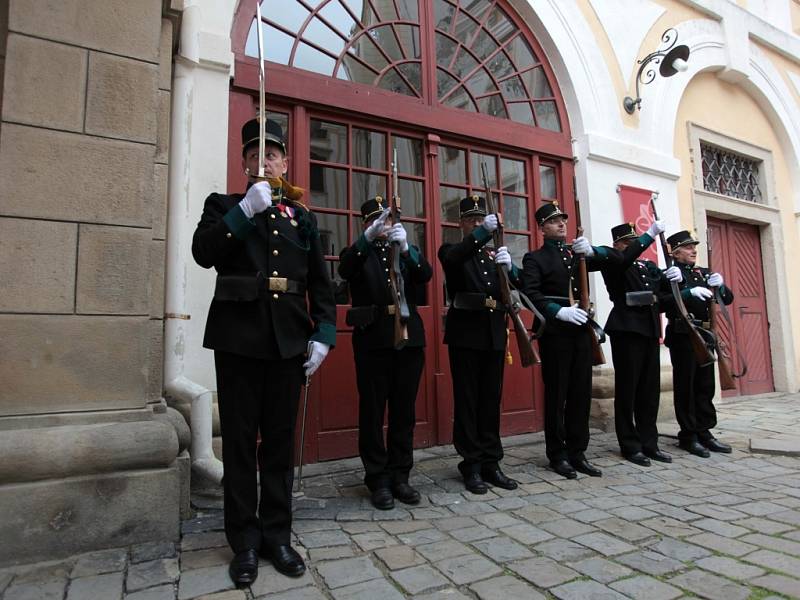 Oslavy 20. výročí založení státního zastupitelství v zámku Kroměříž.