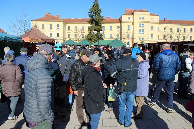 Tradiční kroměřížský masopustní jarmark se letos mimořádně vydařil. Přálo mu počasí a účast byla velká. Veselí odstartoval průvod masek s medvědem a kapelou. Nechyběla živá hudba, atrakce pro děti, ani stánky s regionálními pochoutkami, nápoji a řemeslnou