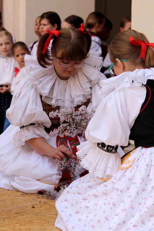 Sobotní program Dnů města Holešova nabídl folklor i hasiče.