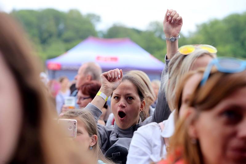 Festival Holešovská regata  2018 v zámeckém parku v Holešově.