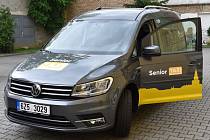 Nové auto sociální služby Senior taxi.