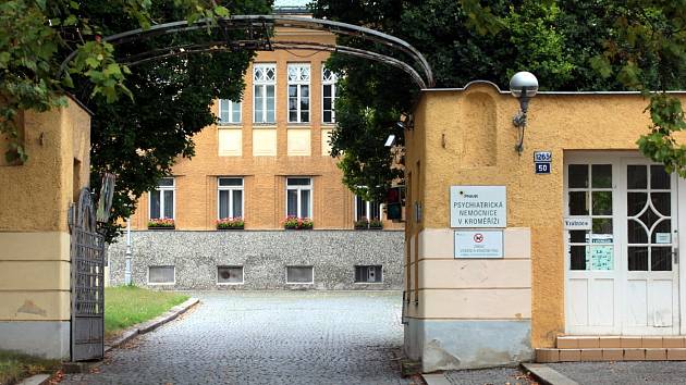 Psychiatrická nemocnice v Kroměříži. Ilustrační foto