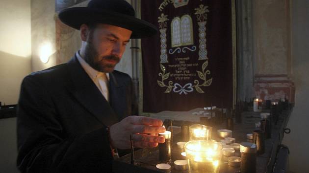 353. výročí úmrtí rabína Šácha v Šáchově synagoze v Holešově.