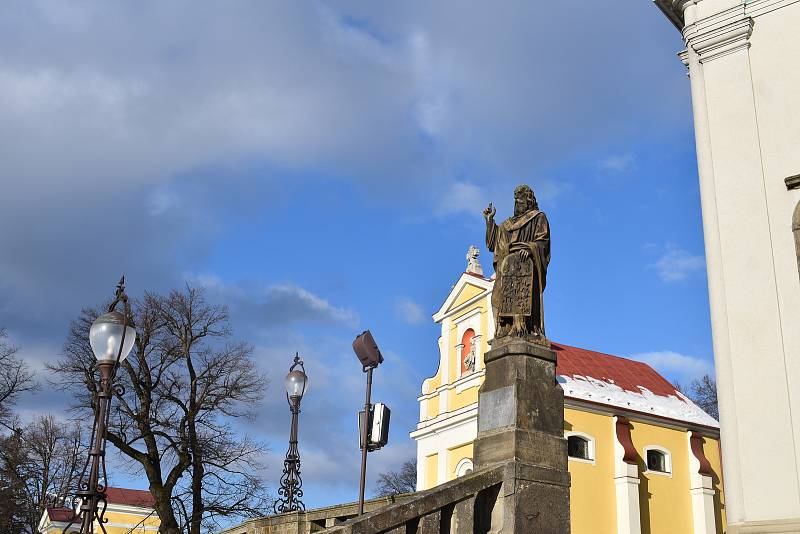 Svatý Hostýn, březen 2021.