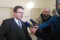 Právník žalující strany (Arcibiskupství olomouckého) Stanislav Hykyš po prohraném soudním sporu.